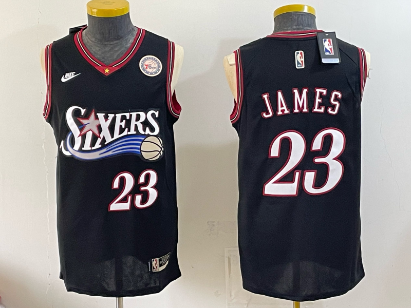 Men Philadelphia 76ers #23 James Black Nike Season 2026 NBA Jersey 080502->philadelphia 76ers->NBA Jersey